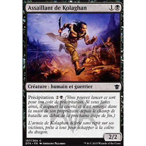  Assaillant De Kolaghan - Les Dragons De Tarkir - C
