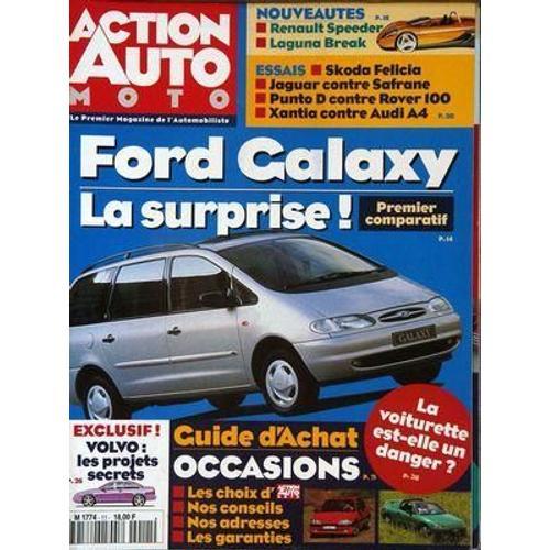 Action Auto Moto N° 11 Du 01/03/1995 - Nouveautes : Renault Speeder, Laguna Break. Essais : Skoda Felicia, Jaguar Contre Safrane, Punto D Contre Rover 100, Xantia Contre Audi A4. Ford Galaxy. Exclusif : Volvo. Guide D'achat : Occasions.