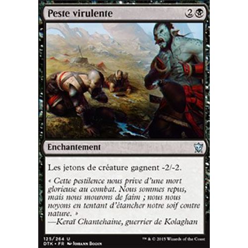 Peste Virulente - Les Dragons De Tarkir - U