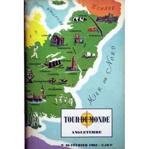 Tour Du Monde N° 36 Du 01/02/1963 - Angleterre.