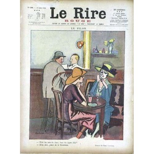 Rire Rouge (Le) N° 196 Du 17/08/1918 - Chas-Laborde - A. Vallee.
