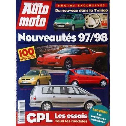 Action Auto Moto N° 31 Du 31/01/1997 - Nouveautes 97   -   98. La Twingo. 100 Revelations : Chevrolet Corvette, Volkswagen    Mini   , Espace    Long   , Mercedes Classe    A   . Gpl : Les Essais. Tous Les Modeles.