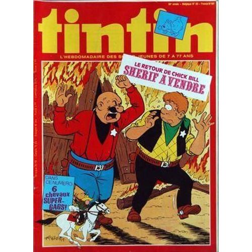 Tintin N° 197 Du 15/06/1979 -