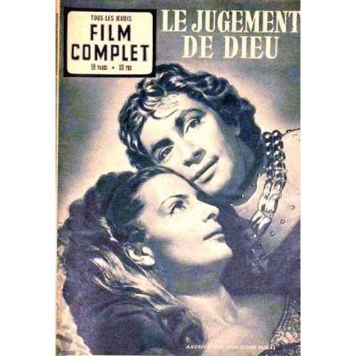 Film Complet (Le) N° 345 Du 15/01/1953 - Le Jugement De Dieu Andree Debar Et Jean Claude Pascal