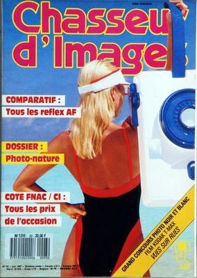 CHASSEUR D IMAGES N 93 DU 01 06 1987 COMPARATIF TOUS LES