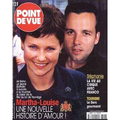 Point De Vue N° 2748 Du 21/03/2001 - Martha-Louise Et Ari Behn - Stephanie Et Franco - Le Gers.