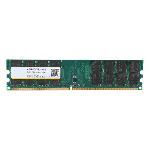 Mémoire RAM Xiede 800 MHz 4G 240 broches conçue pour ordinateur de bureau DDR2 PC2-6400 pour AMD 1,8 V