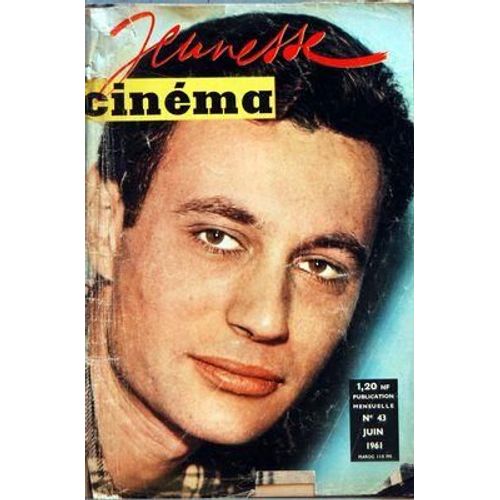 Jeunesse Cinema N° 43 Du 01/06/1961 - Sommaire - Notre Couverture - Le Miracle Des Loups - On En Parle - De Gerard Philipe A Bernard Verley - Francois Perier - Genevieve Grad - Flash Sur Marilyn Monroe - Le Portrait Geant Couleurs Est Celui De Hor...