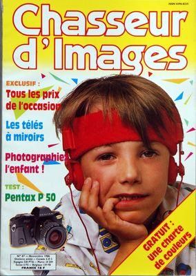 CHASSEUR D IMAGES N 87 DU 01 11 1986 TOUS LES PRIX DE L