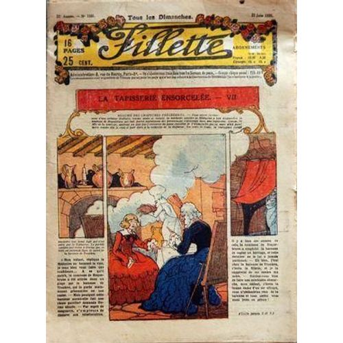 Fillette N° 1161 Du 22/06/1930 -