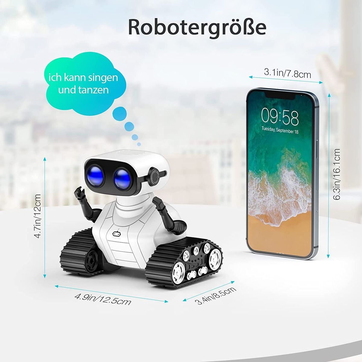 Jouet Robot Pour Enfants, Jouet Robot Tlcommand Rechargea... - 2