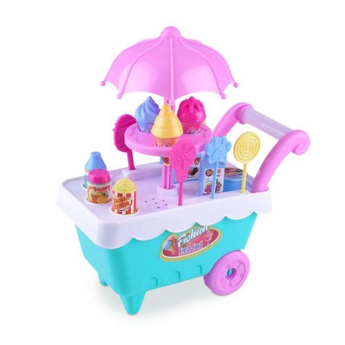 Jouet De Chariot À Bonbons, Mini Camion De Crème Glacée, Lumières Fraîches Portables Durables Pour Goodnice