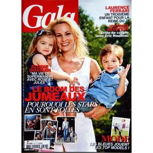 Gala N° 887 Du 09/06/2010 - Laurence Ferrari / Un 3eme Enfant - Victoria Silvstedt / Drole De Couple Avec Eric Naulleau - Elodie Gossuin / Ma Vie De Super Maman - Le Boom Des  Jumeaux / Pourquoi Les Stars En Sont Folles / Jennifer Lopez - Sarah Je...