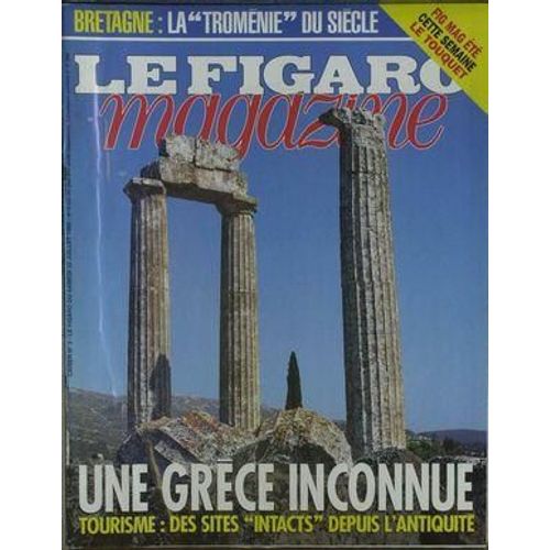 Figaro Magazine (Le) N° 15839 Du 22/07/1995 - Bretagne - La Tromenie Du Siecle - Le Touquet - La Grece.