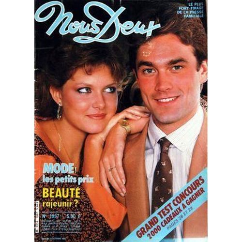 Nous Deux N° 1997 Du 09/10/1985 - Mode / Les Petits Prix - Beaute / Rajeunir -