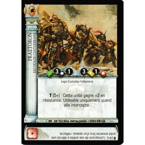 Carte Horus Heresy Ccg - Praetoron - 30/152