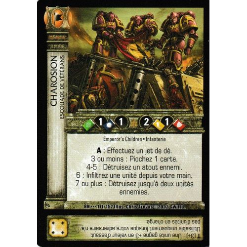 Carte Horus Heresy Ccg - Charosion - 111/152