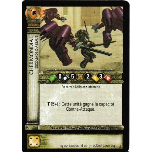 Carte Horus Heresy Ccg - Chermondial - 113-152
