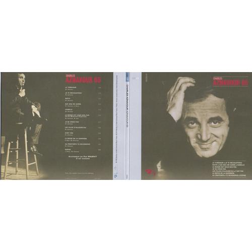 Charles Aznavour Aznavour 65 (1965) Gatefold Card Board Sleeve Replica Cd