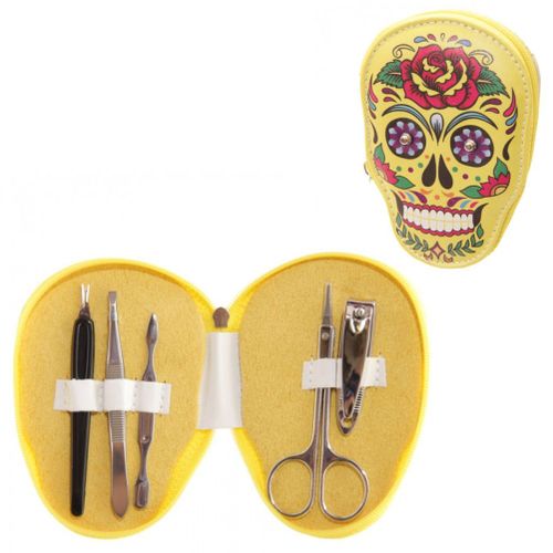 Set Beauté Des Ongles Calavera Jaune