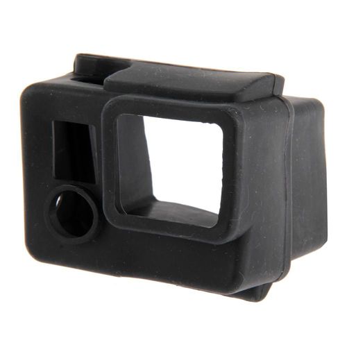 Étui Housse Coque Caisse Cas Protection en Silicone pour GoPro Hero 3+ NOIR