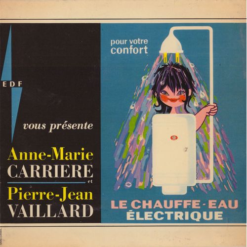 45t Souple Edf Pour Votre Confort "Le Chauffe-Eau Électrique" Par Anne -Marie Carrière Et Pierre-Jean Vaillard