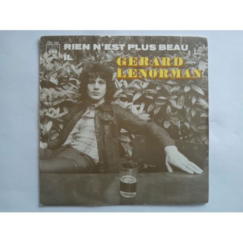 Gerard Lenorman - Rien N'est Plus Beau- Il