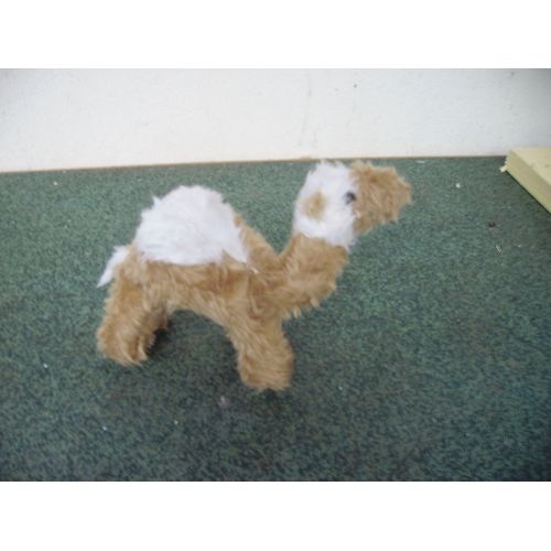 Peluche Dromadaire Ancien  Remplissage En Paille  Année 50