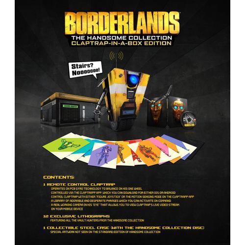 Borderlands The Handsome Collection Claptrap In A Box Xbox One