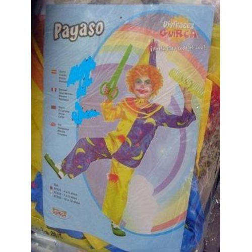 Costume Clown Enfant 7 /  9 Ans 