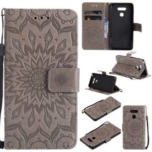 Coque En Cuir Aimant Pour Lg G6