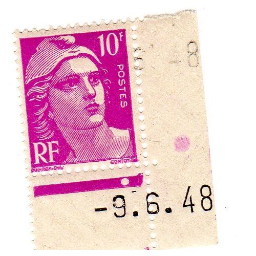 Timbre Marianne De Candon Lilas 10f