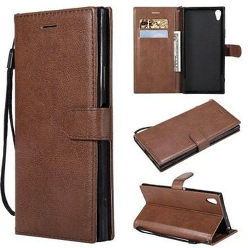 Etui En Cuir Pour Sony Xperia Xa1 Ultra