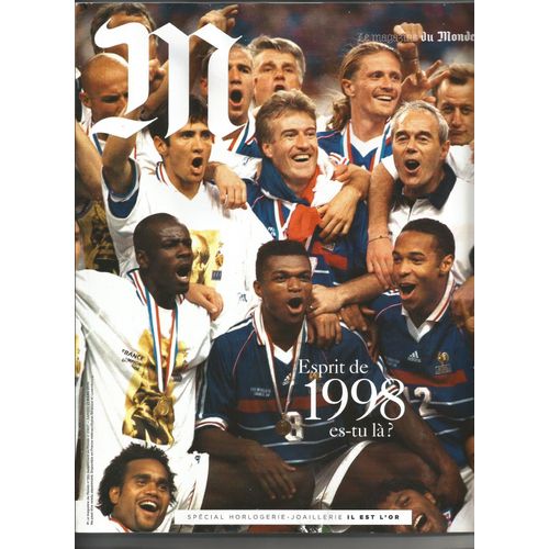 M Le Monde 183 - Les Bleus, Esprit De 1998 - Foot - Mars 2015