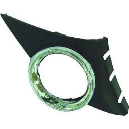 Grille De Calandre Droite Pour Peugeot 207 Cc Phase 1, 2007-2009 Contour Chromé, Trou Antibrouillard