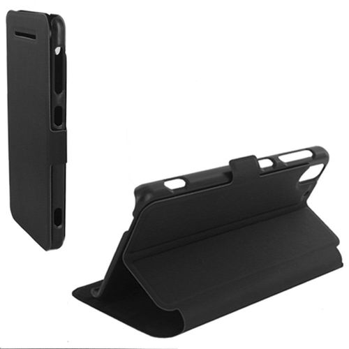 Etui Stand À Rabat Latéral Coloris Noir Pour Htc Desire Eye