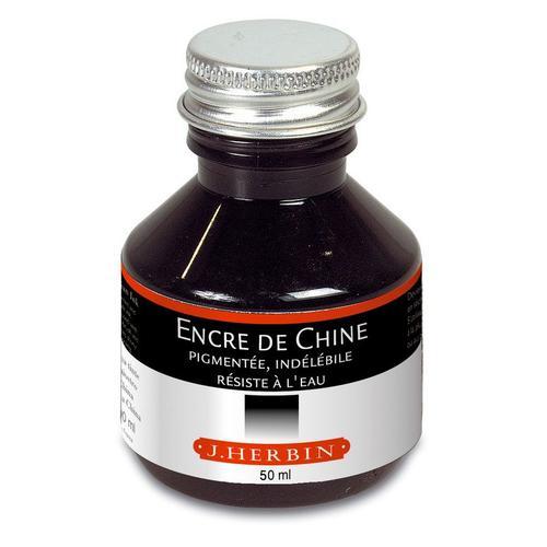 Herbin Encre De Chine 50ml Noir