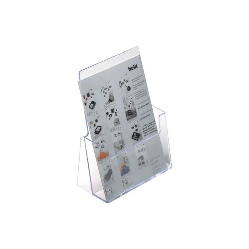 Helit Porte-Brochure De Table, A5 Portrait, 1 Compartiment