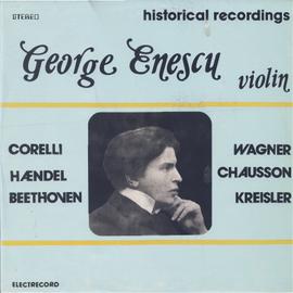 george enescu violoniste sonate haendel corelli paganini