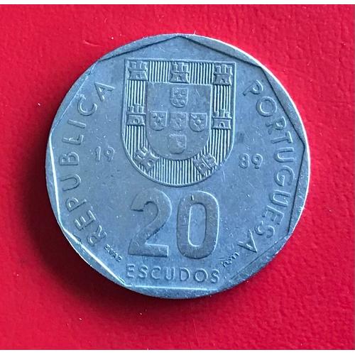 20 Escudos - 1989 - Portugal