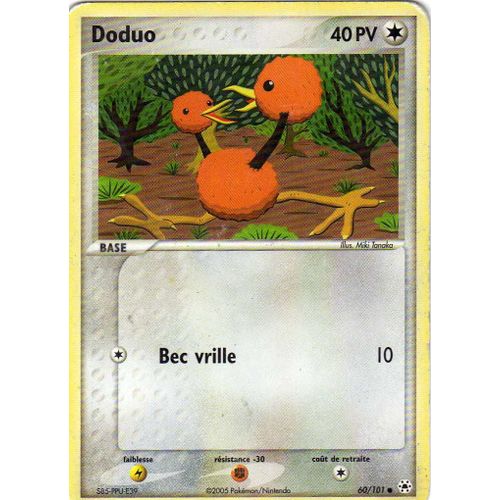 Pokemon - Doduo - Légendes Oubliées - 40pv - 60/102