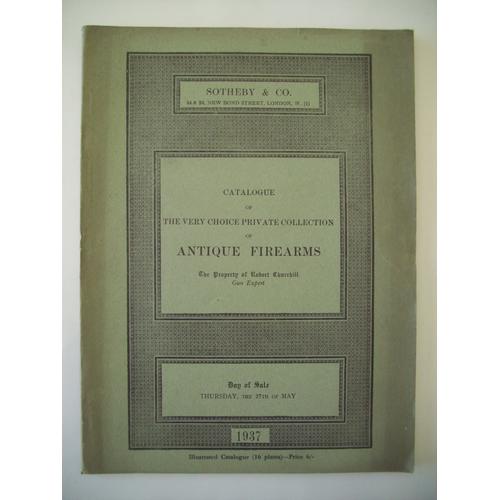 Catalogue Illustre Vente Arm. Et Div / Sotheby / 1937