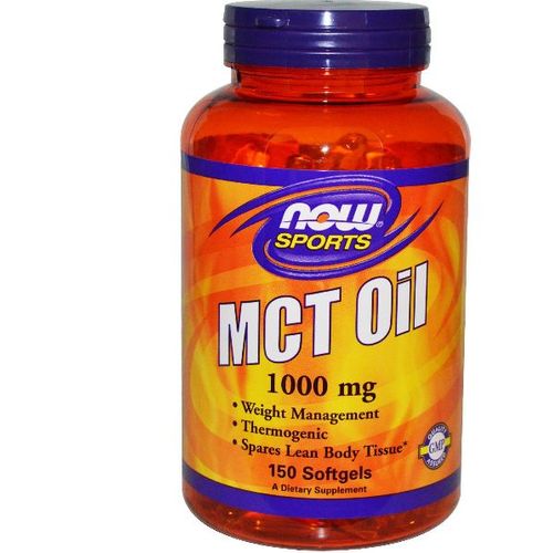 Now Foods Sports, Huile Mct, 1000 Mg, 150 Gélules 