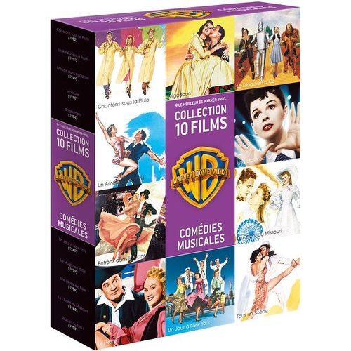 90 Ans Warner - Coffret 10 Films - Comédies Musicales