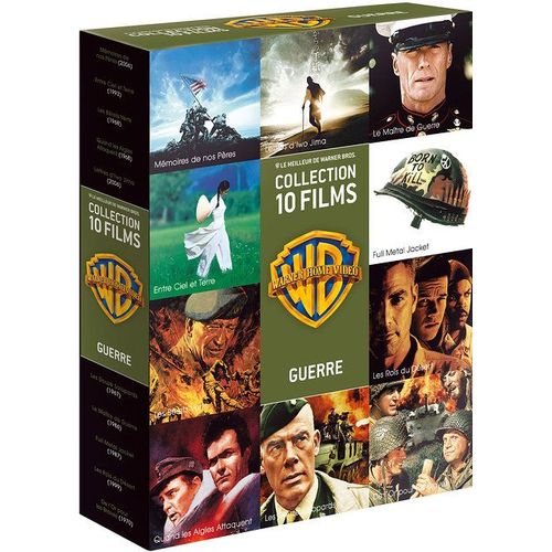 90 Ans Warner - Coffret 10 Films - Guerre