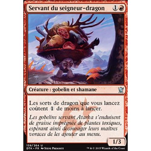  Servant Du Seigneur-Dragon - Les Dragons De Tarkir - U
