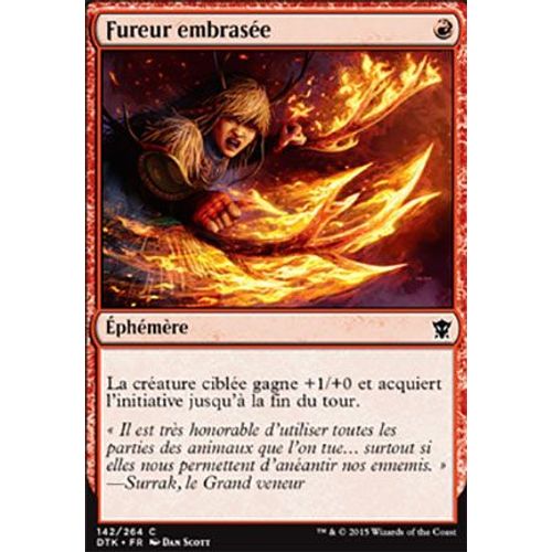  Fureur Embrasée - Les Dragons De Tarkir - C