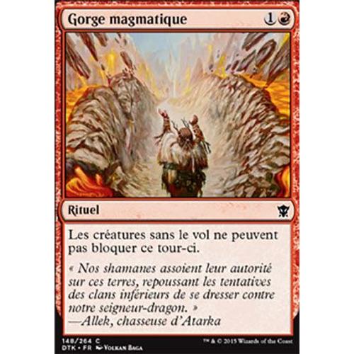  Gorge Magmatique - Les Dragons De Tarkir - C