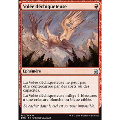  Volée Déchiqueteuse - Les Dragons De Tarkir - U