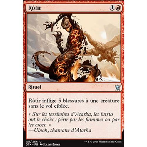 Rôtir - Les Dragons De Tarkir - U